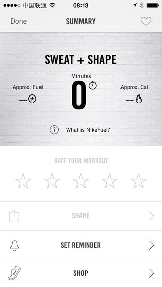 Nike+ Training Club